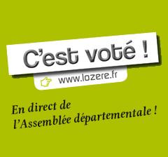 Rapports votés par le département de la Lozère