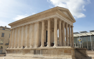 La Maison Carrée de Nîmes inscrite au patrimoine mondial de l'UNESCO